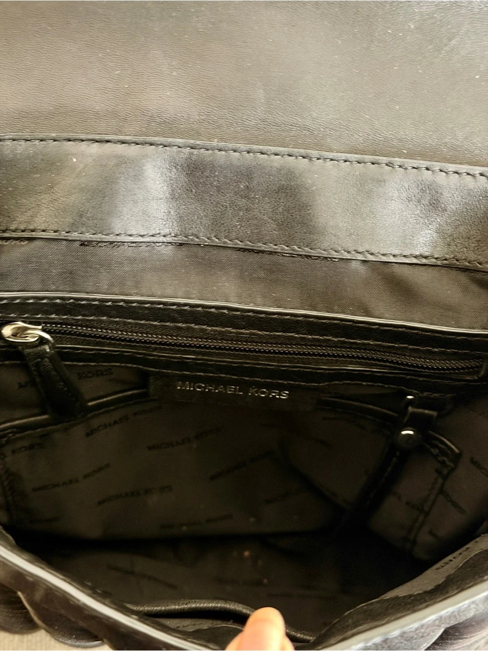 Michael Kors Whitney medium, quilted leather backpack